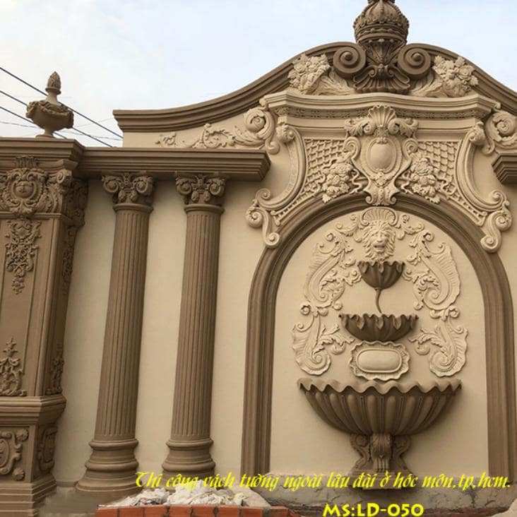 đắp phào đơn, chỉ nước, chỉ cửa sổ LD050